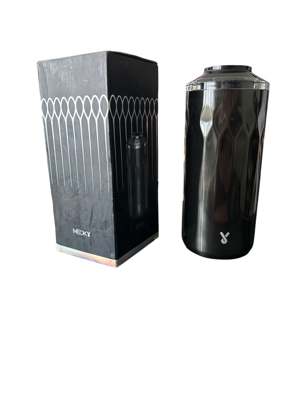 Meoky 40oz Wine Chiller Portable, Stainless